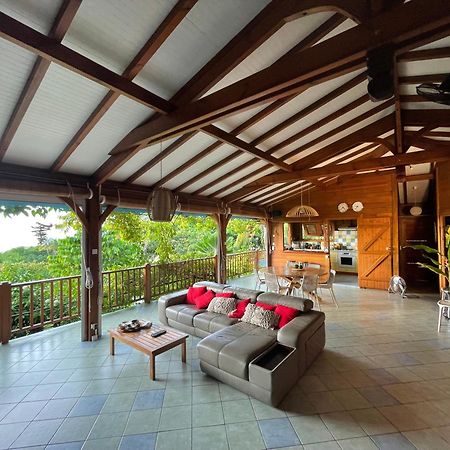 Villa Nature Caraibe Lodge, Vue Mer, Piscine Privee Deshaies Luaran gambar