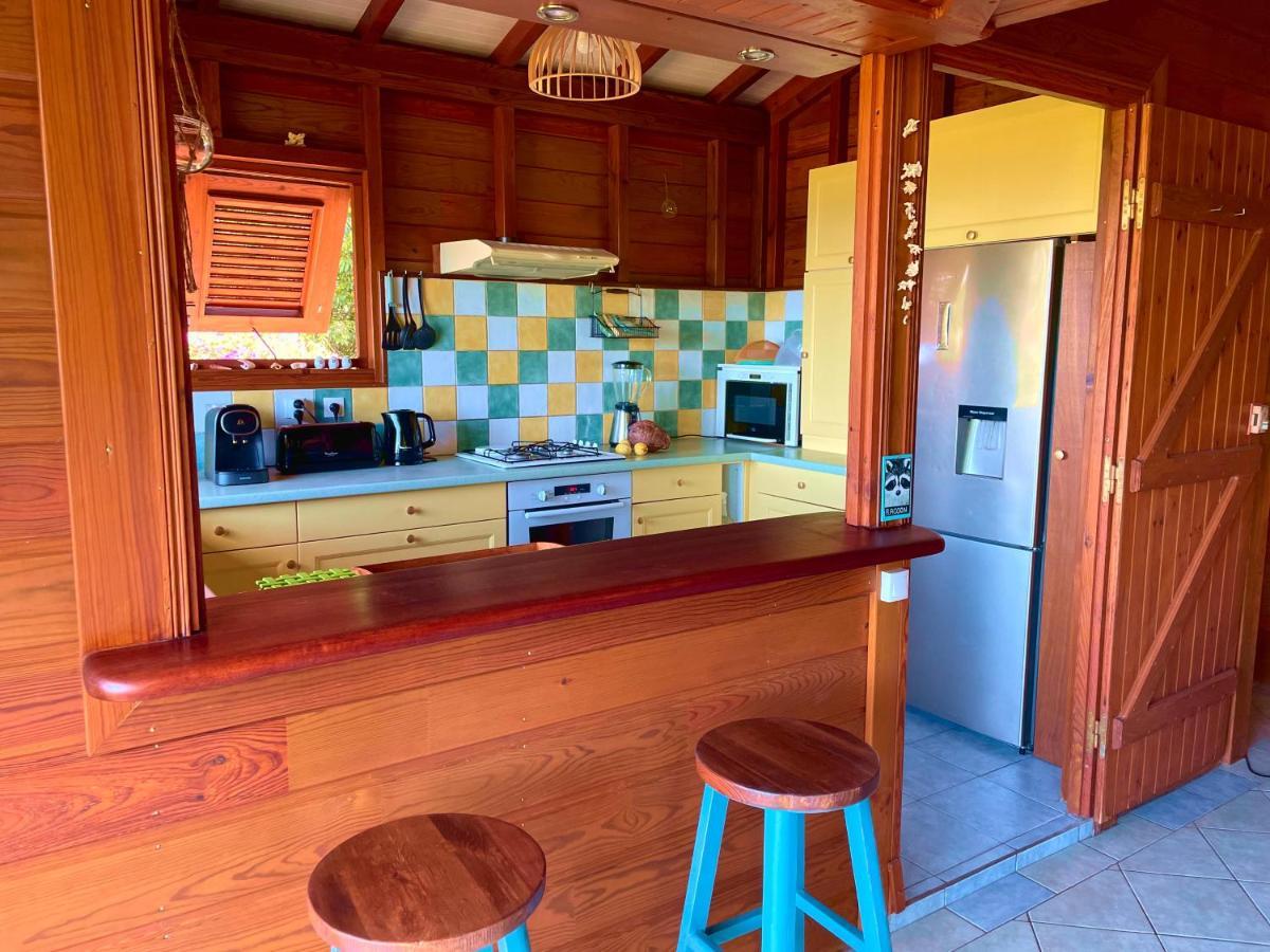 Villa Nature Caraibe Lodge, Vue Mer, Piscine Privee Deshaies Luaran gambar