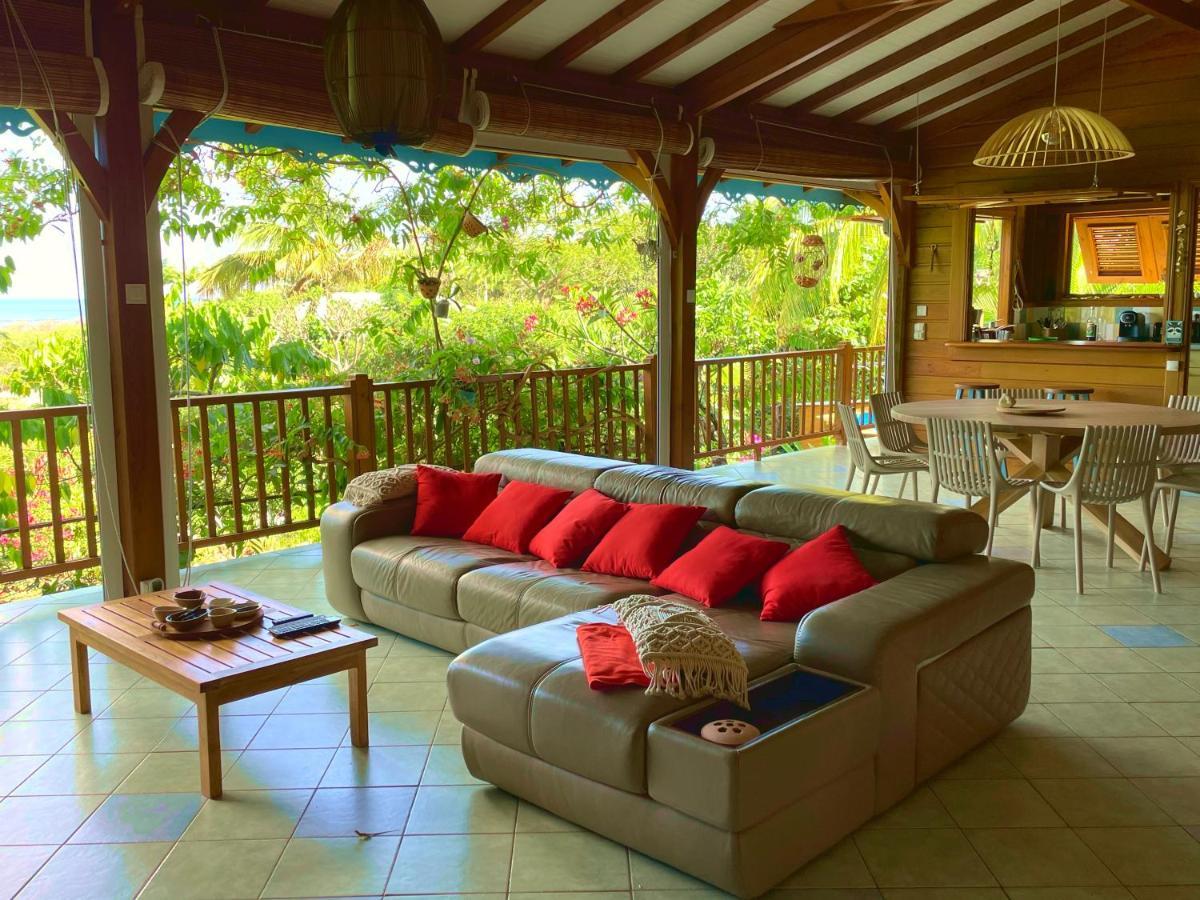 Villa Nature Caraibe Lodge, Vue Mer, Piscine Privee Deshaies Luaran gambar
