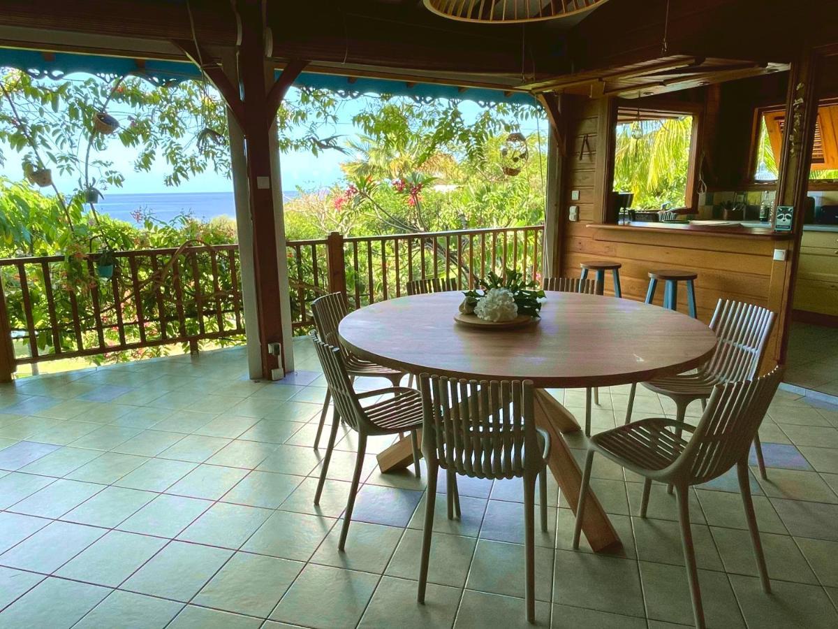 Villa Nature Caraibe Lodge, Vue Mer, Piscine Privee Deshaies Luaran gambar