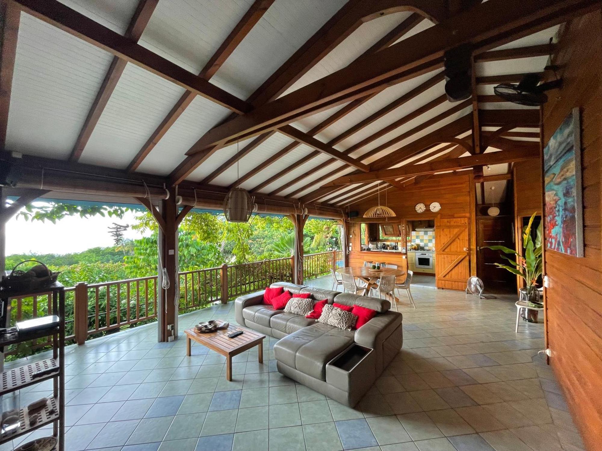 Villa Nature Caraibe Lodge, Vue Mer, Piscine Privee Deshaies Luaran gambar
