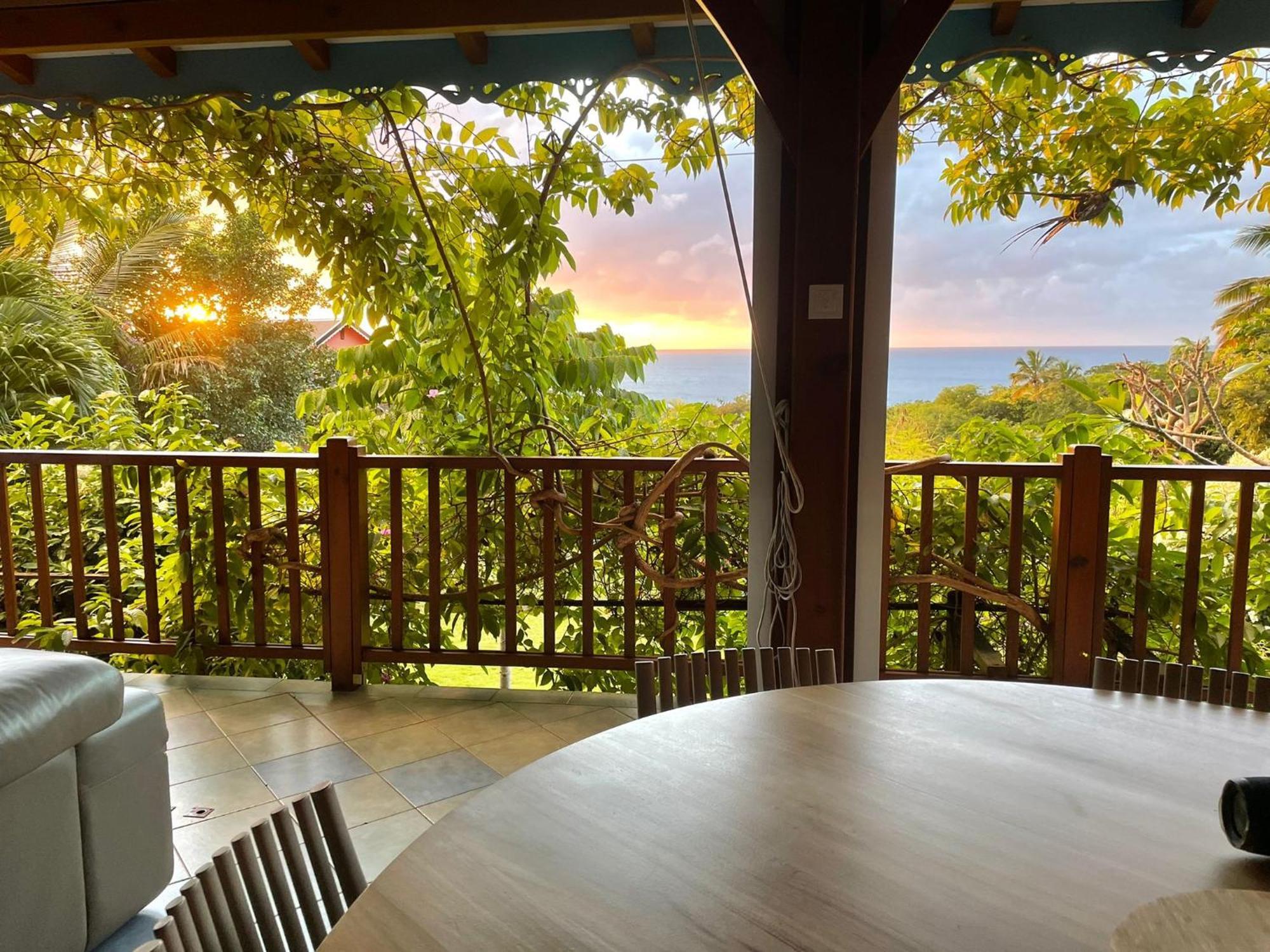 Villa Nature Caraibe Lodge, Vue Mer, Piscine Privee Deshaies Luaran gambar