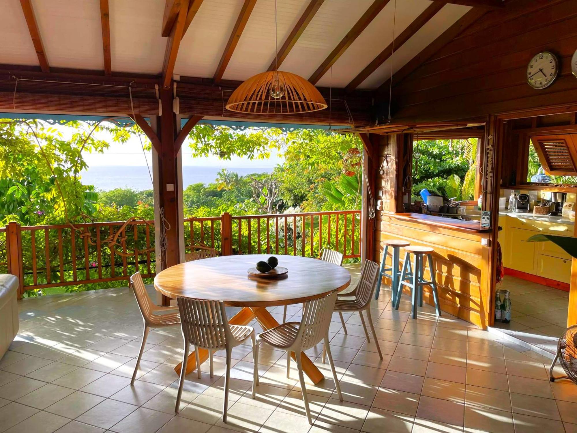 Villa Nature Caraibe Lodge, Vue Mer, Piscine Privee Deshaies Luaran gambar